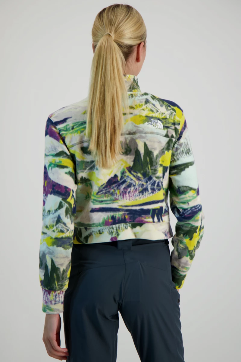 The North Face 100 Glacier Printed Damen Midlayer