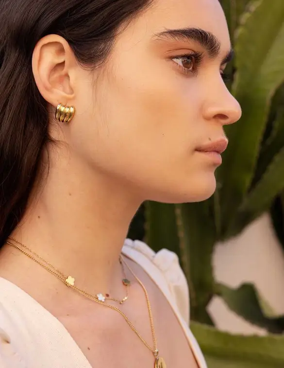 My Jewellery Studs met vier lijnen MJ10712