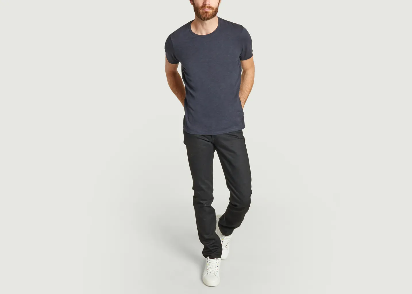 T-Shirt Bysapick Col Rond American Vintage
