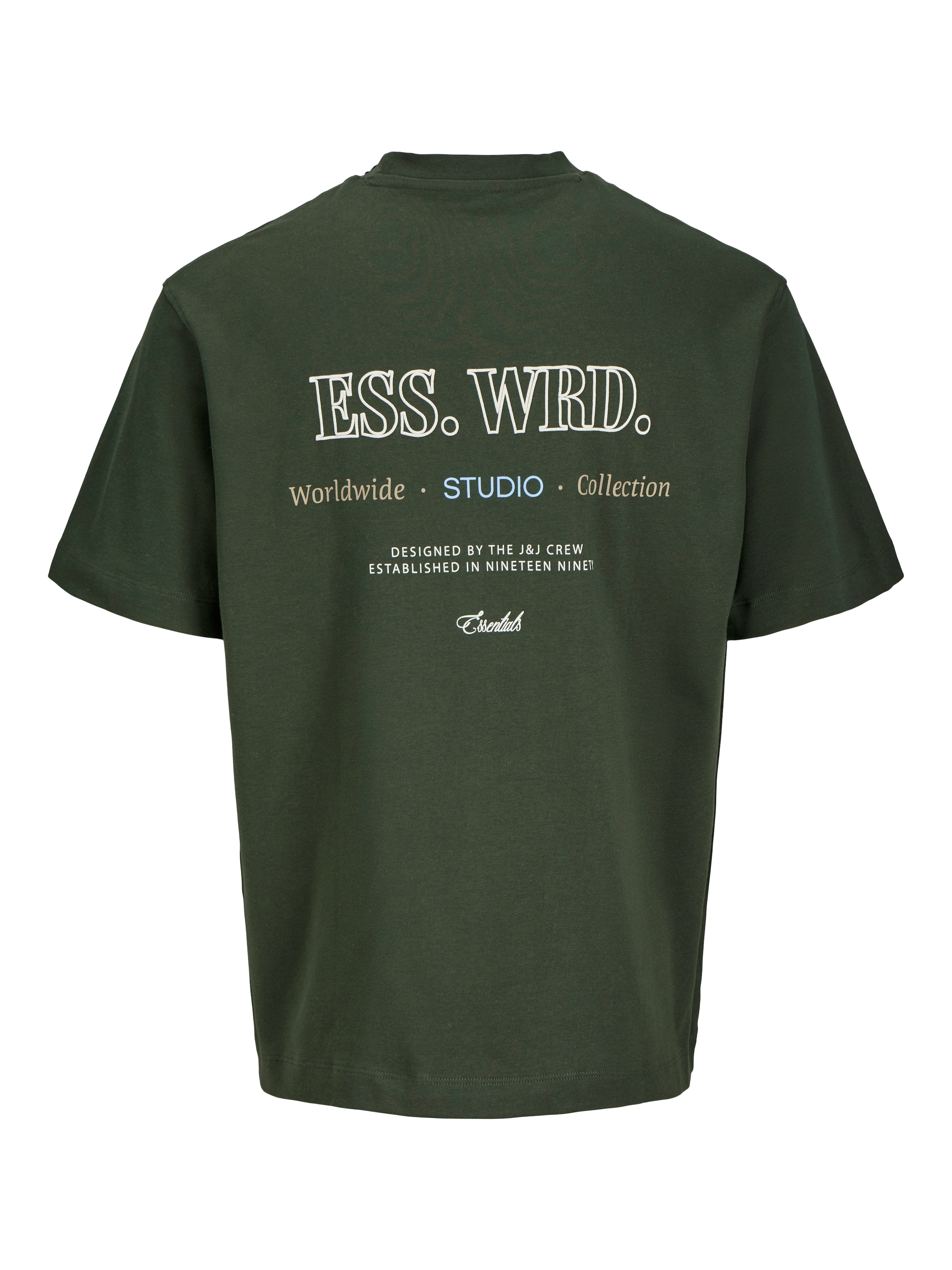 Jack & Jones PlusSize T-Shirt »JJEURBAN EDGE STUDIO TEE SS SN PLS« mit Logobranding