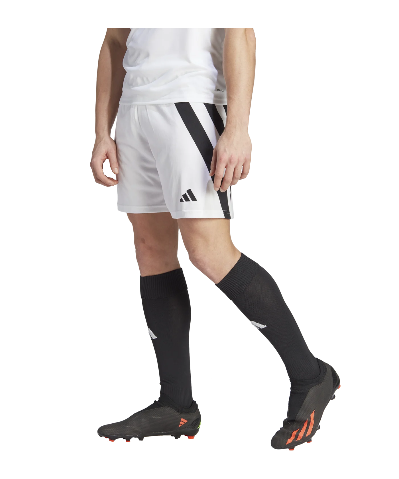 adidas Fortore 23 Short Weiss Schwarz