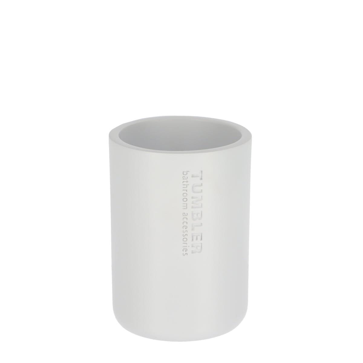 GOBELET POLYRESINE BLANC