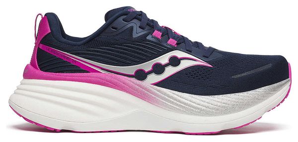 Chaussures Running Saucony Hurricane 24 Bleu/Rose Femme