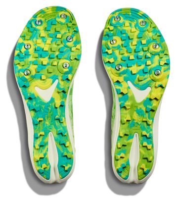 Chaussures d'Athlétisme Hoka Crescendo XC Vert Unisexe