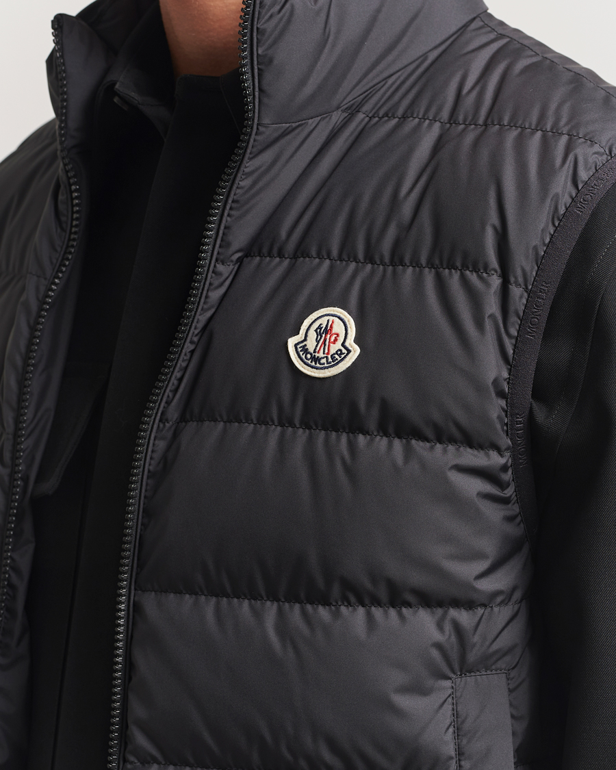 Moncler Contrin Down Vest Black