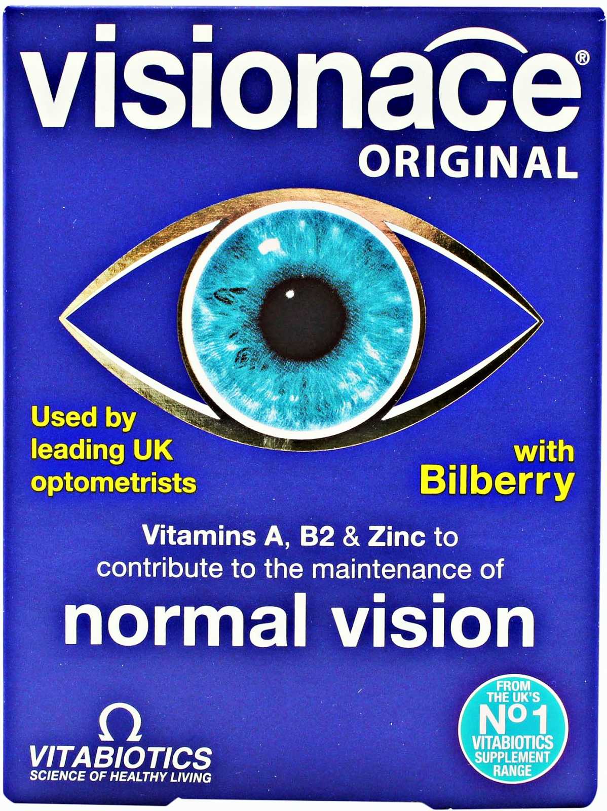 Vitabiotics Visionace Original 30 comprimidos
