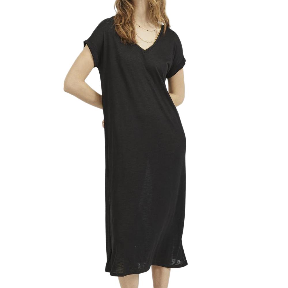 Vila Robe Noire Femme Vila Vinoel Glitter