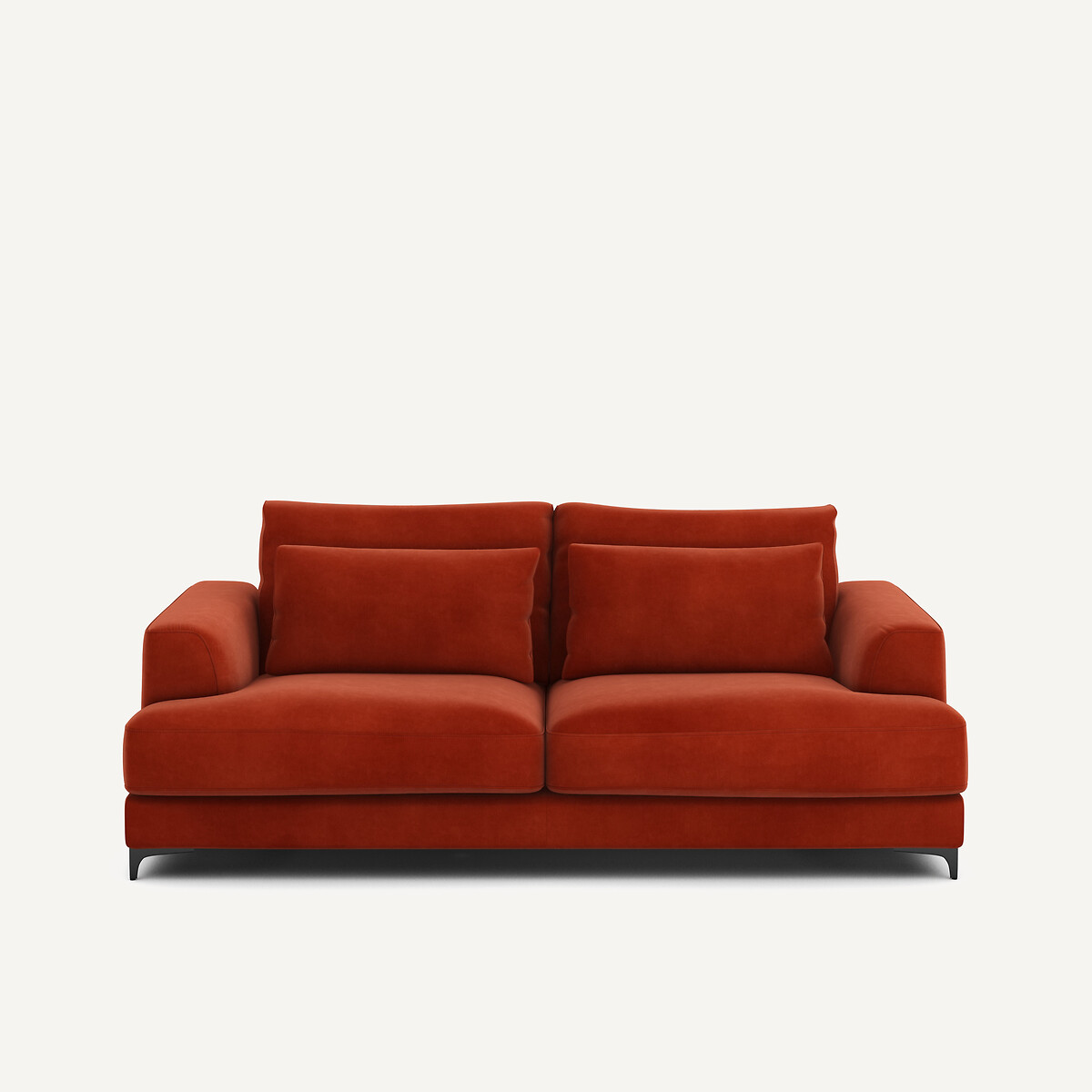 AM.PM<br>Sofá-cama de 3 lugares em veludo, Marsile
