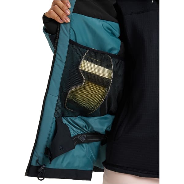 Veste de ski ROXY PEAKSIDE SEA PINE