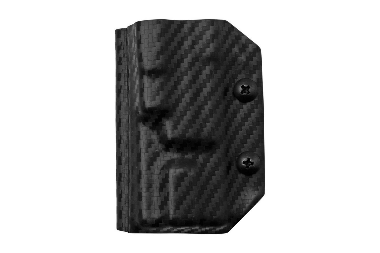 Clip And Carry Kydex Sheath Leatherman Free P2, Carbon Fiber Black LP2-CF-BLK riemholster