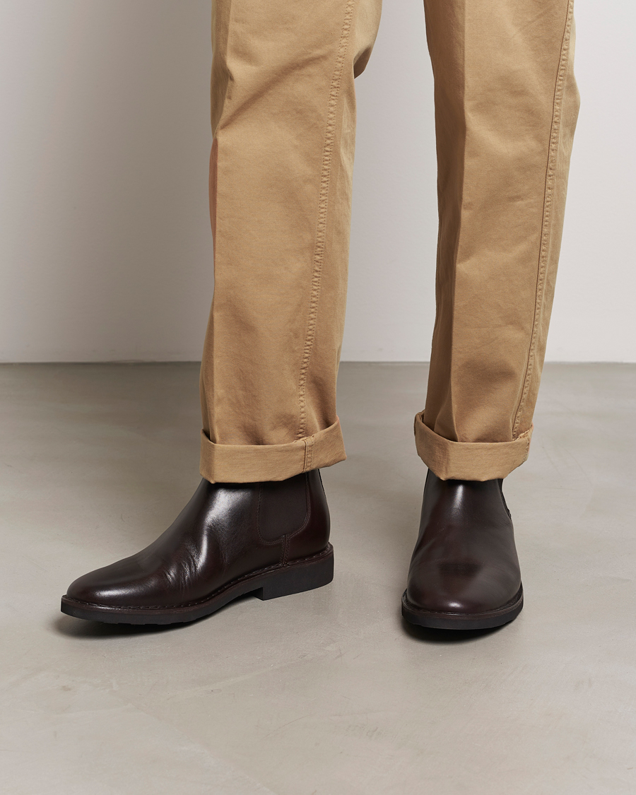 Polo Ralph Lauren Talan Chelsea Boot Dark Brown Calf