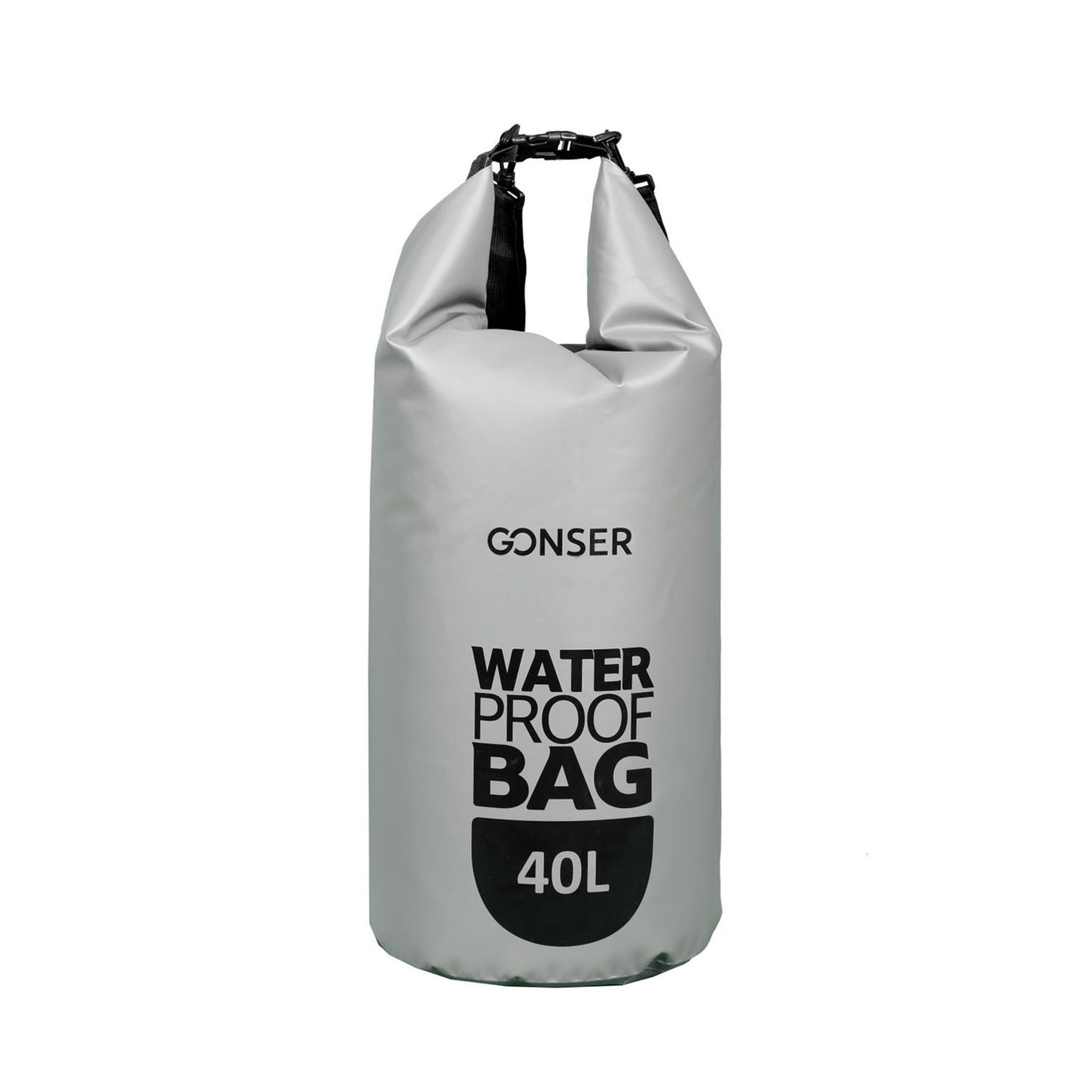 Dry Bag Tasche wasserdicht grau 40L