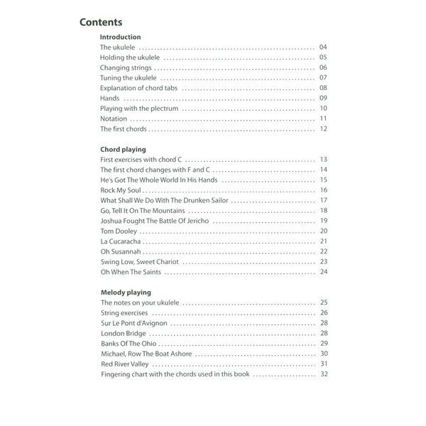 Cascha Verlag Ukulele – Learn To Play Quick