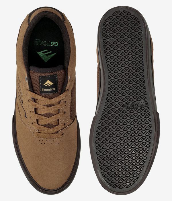 Emerica The Low Vulc Schuh (tan brown)