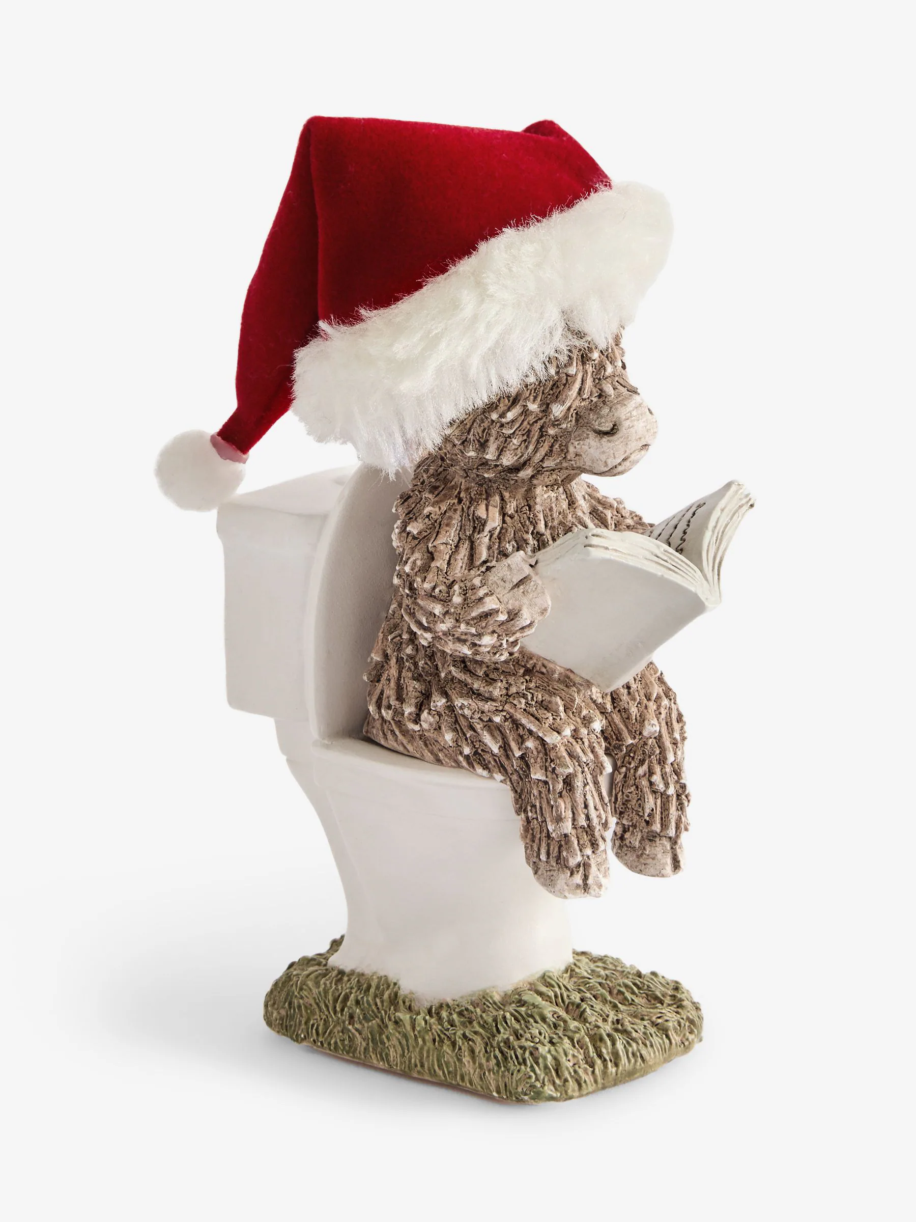 Kerstornament voor de badkamer met de Kerstman en Hamish