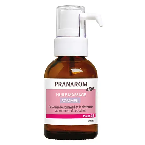 Óleo de Massagem Orgânico para Dormir Pranarom PranaBb 30ml