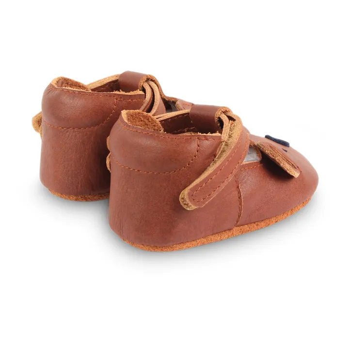 Donsje Chaussons Spark Cuir | Camel