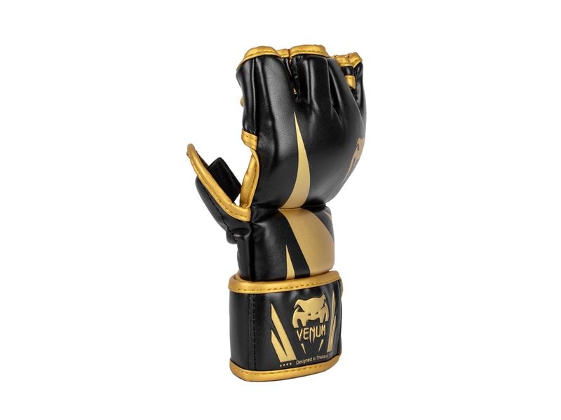 Venum Challenger 2.0 MMA Gloves Gold/Schwarz, L-XL Kampfsport-Handschuhe
