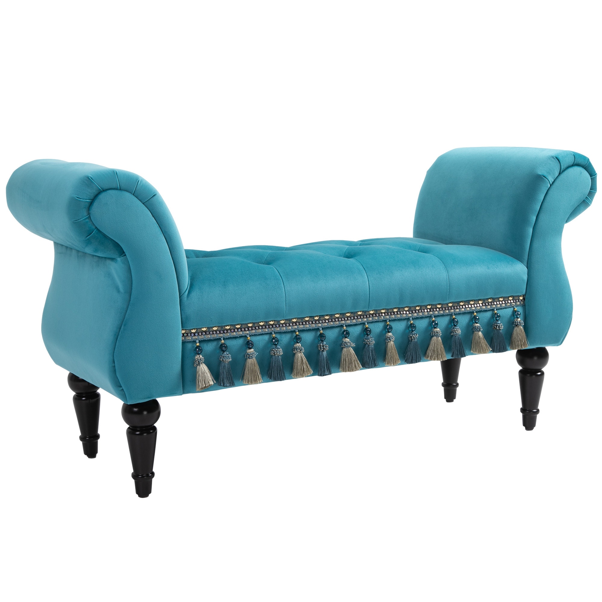 HOMCOM Polsterbank im edlen Design 117 x 40 x 58 cm (BxTxH)