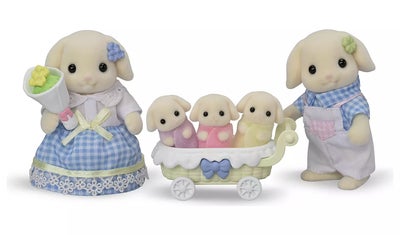 Sylvanian Families Figursett Familien Kanin Flora