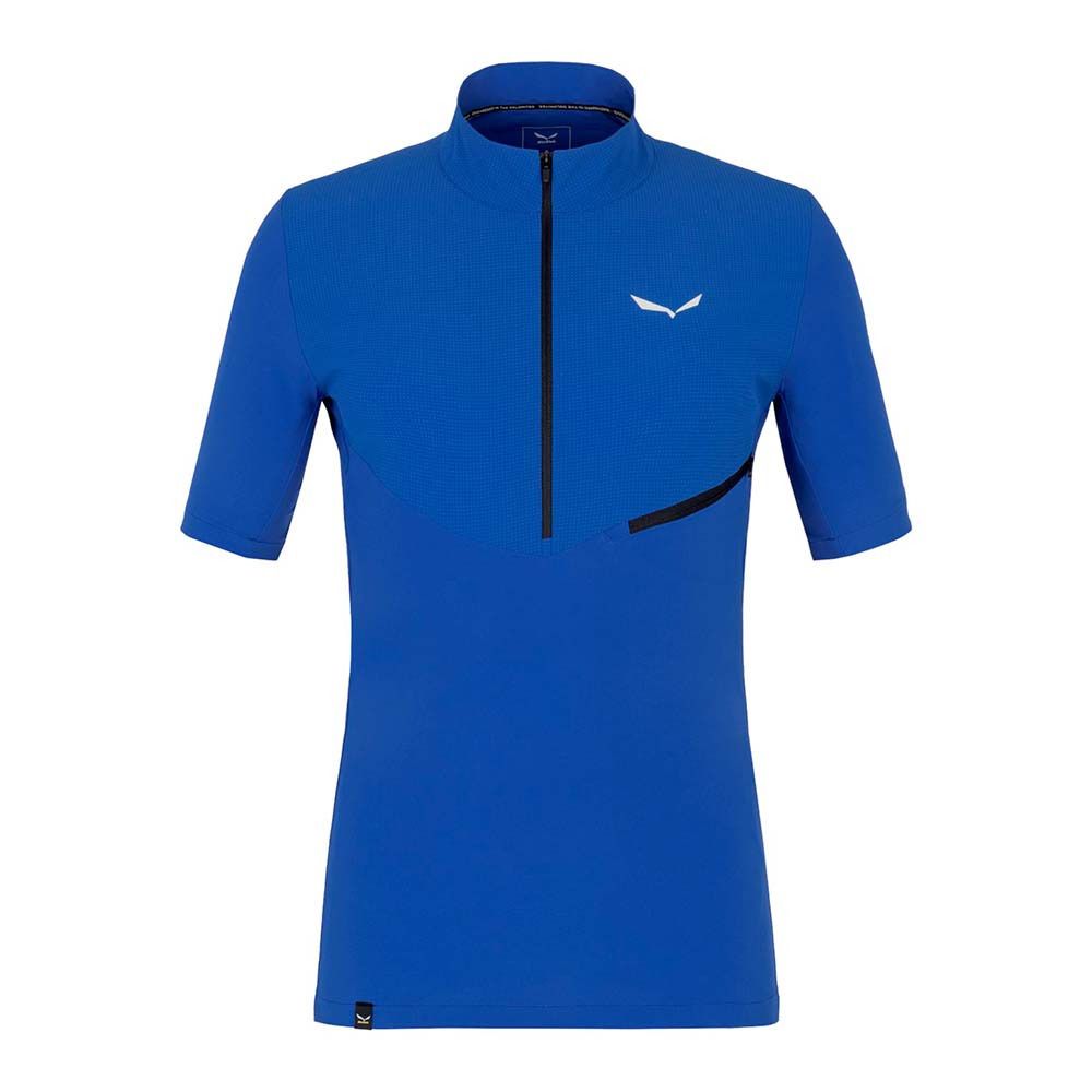 Salewa AGNER DST HYB HZ - Maillot Homme electric