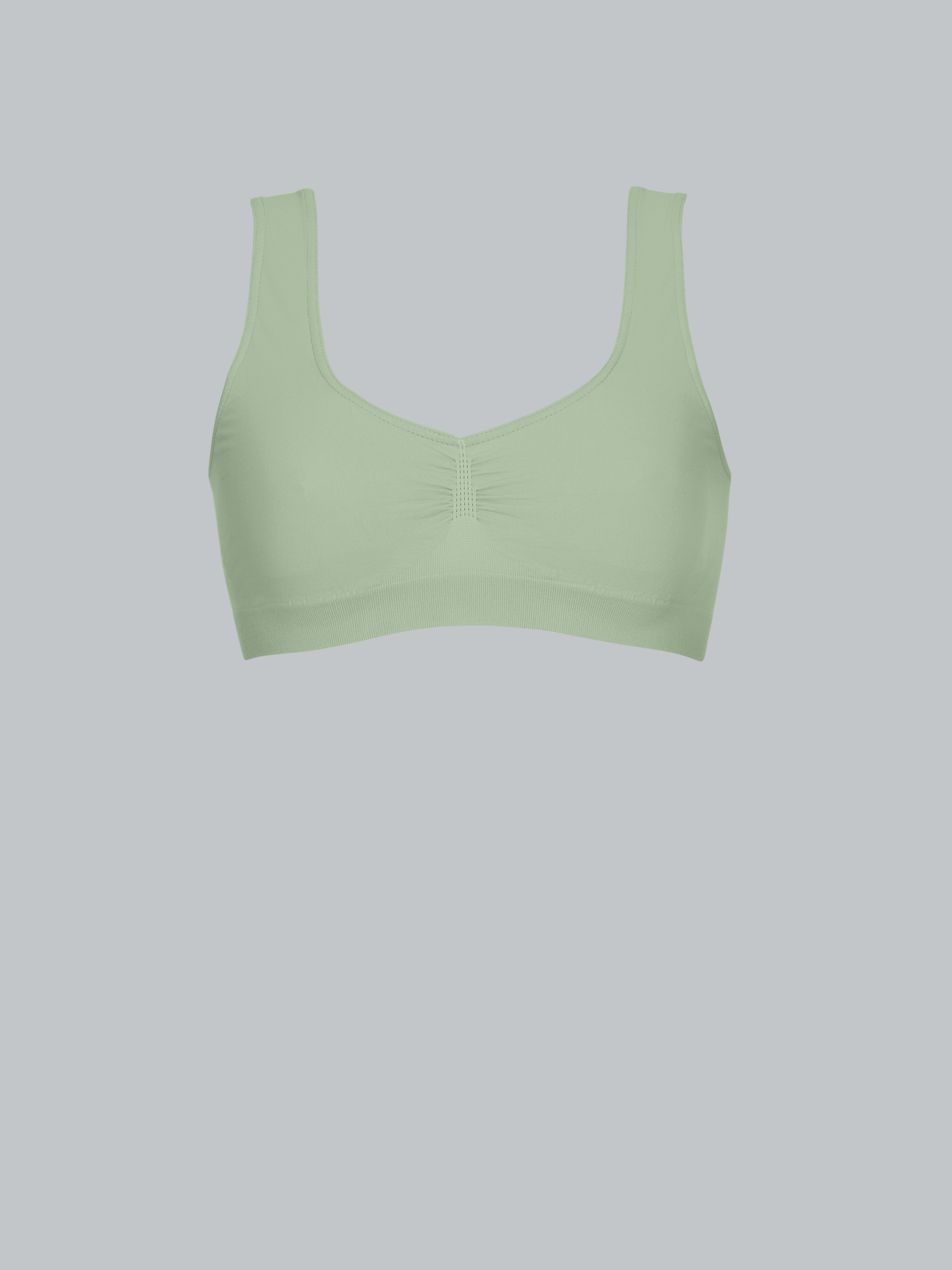 Bustier aus Polyamid/Elastan Green tea