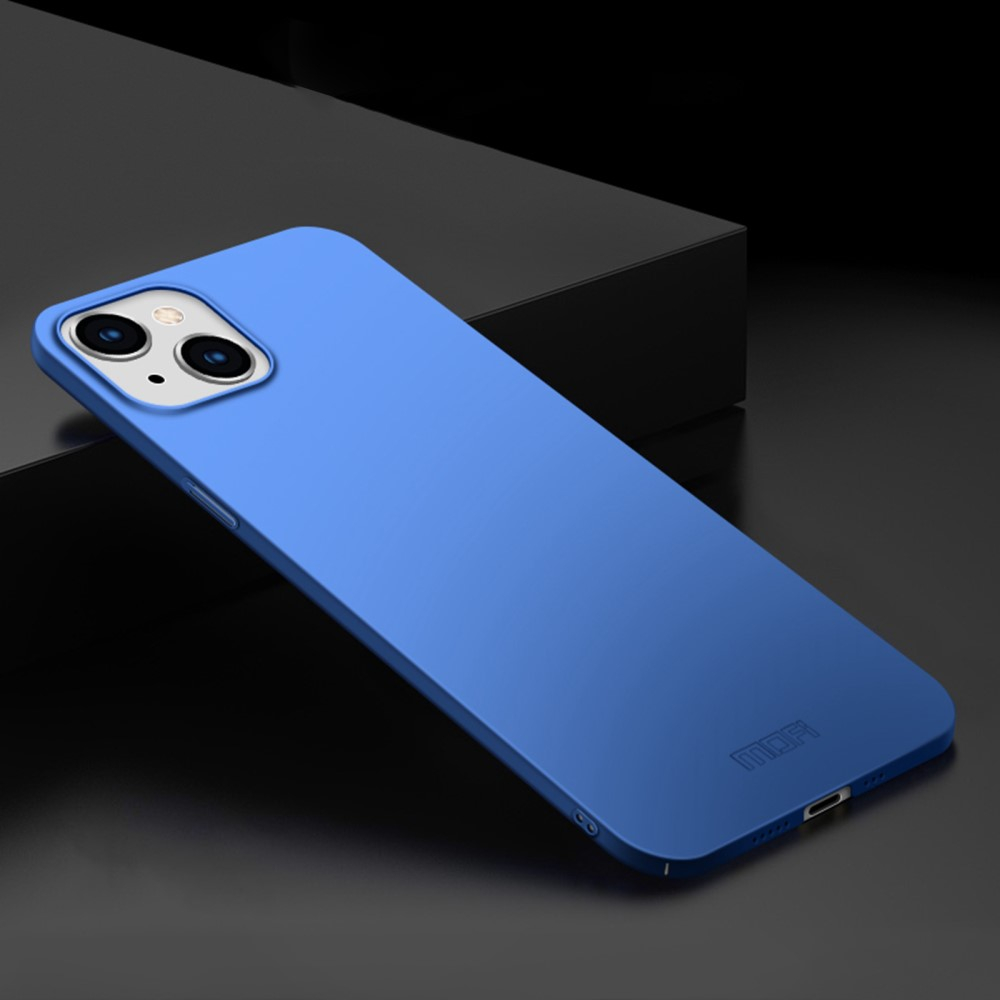 iPhone 13 Hülle Hardcase Super Slim - Blau (Matt)