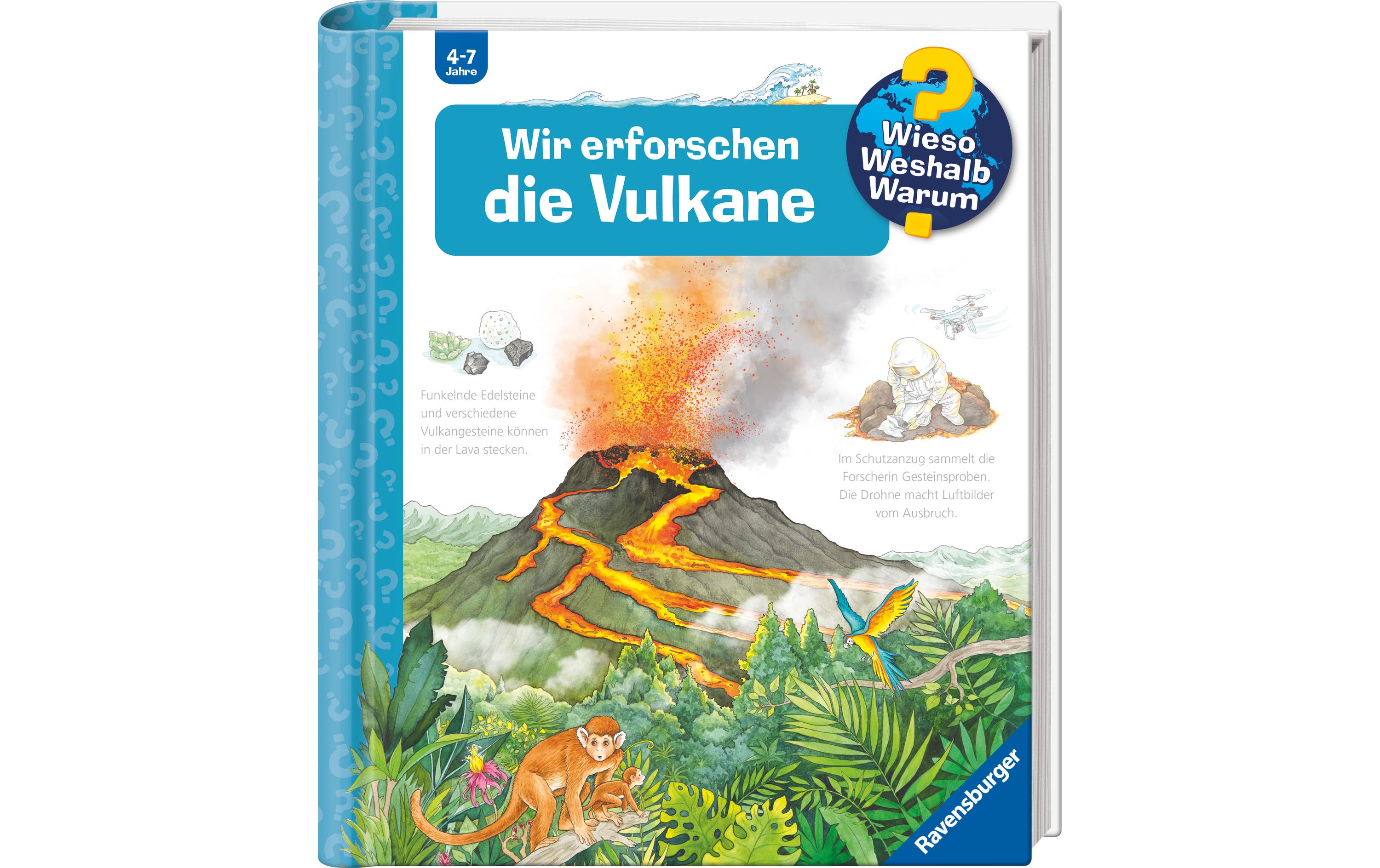 Kinder-Sachbuch WWW Wir erforschen die VulkaneSpielerisch die Welt entdecken