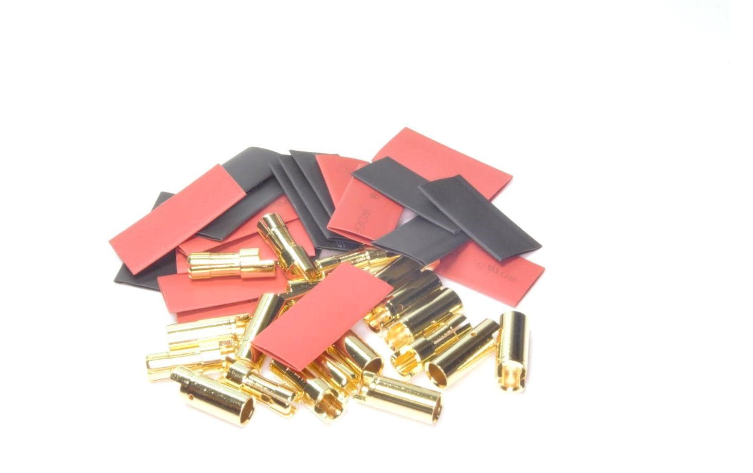 Stecker 5.5 mm Gold 10 Paar5.5 mm Goldstecker / Buchsen
