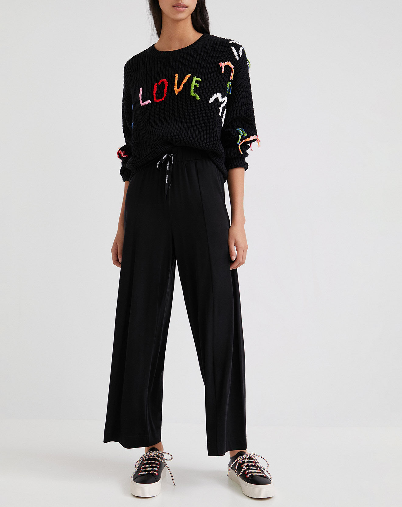 Desigual Pullover Amandine noir