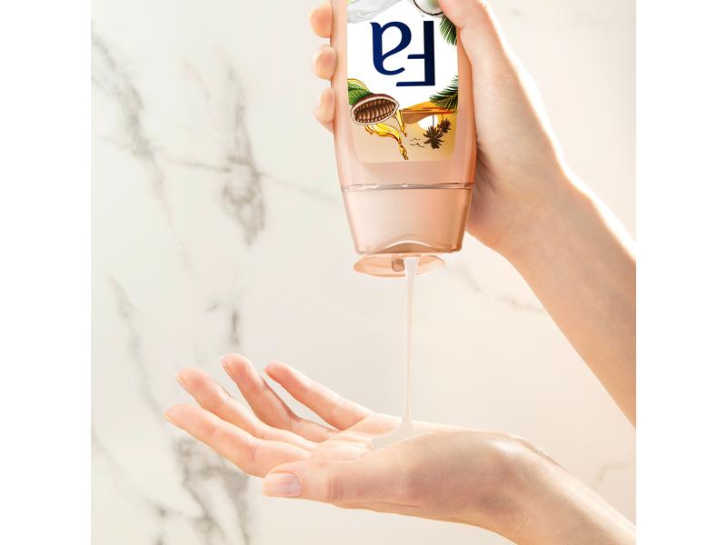 Fa Duschcreme und -Öl Kakao 250 ml Pflegedusche mit verwöhnendem Duft von Kakaobutter