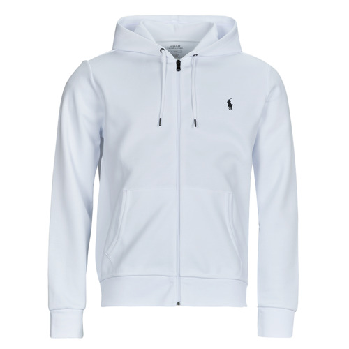 Polo Ralph Lauren - SWEATSHIRT ZIPPE EN DOUBLE KNIT TECH Blanco