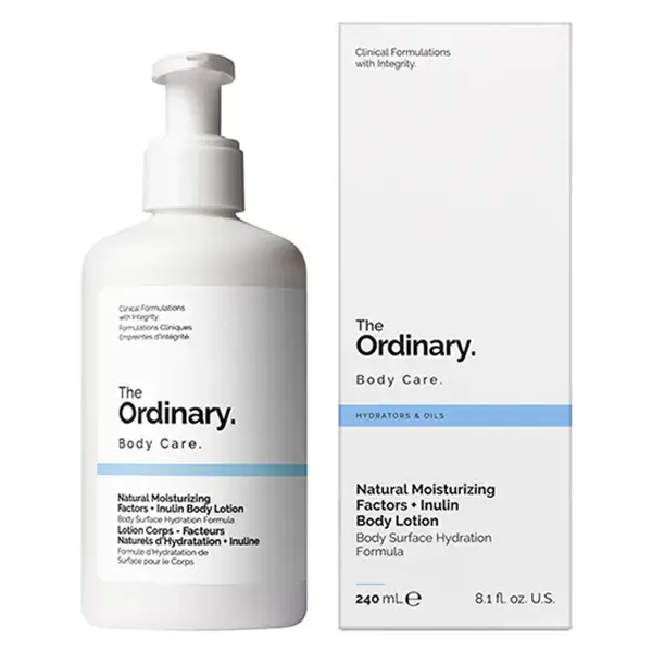 Loção Corporal The Ordinary com Fatores Naturais de Hidratação + Inulina 240ml