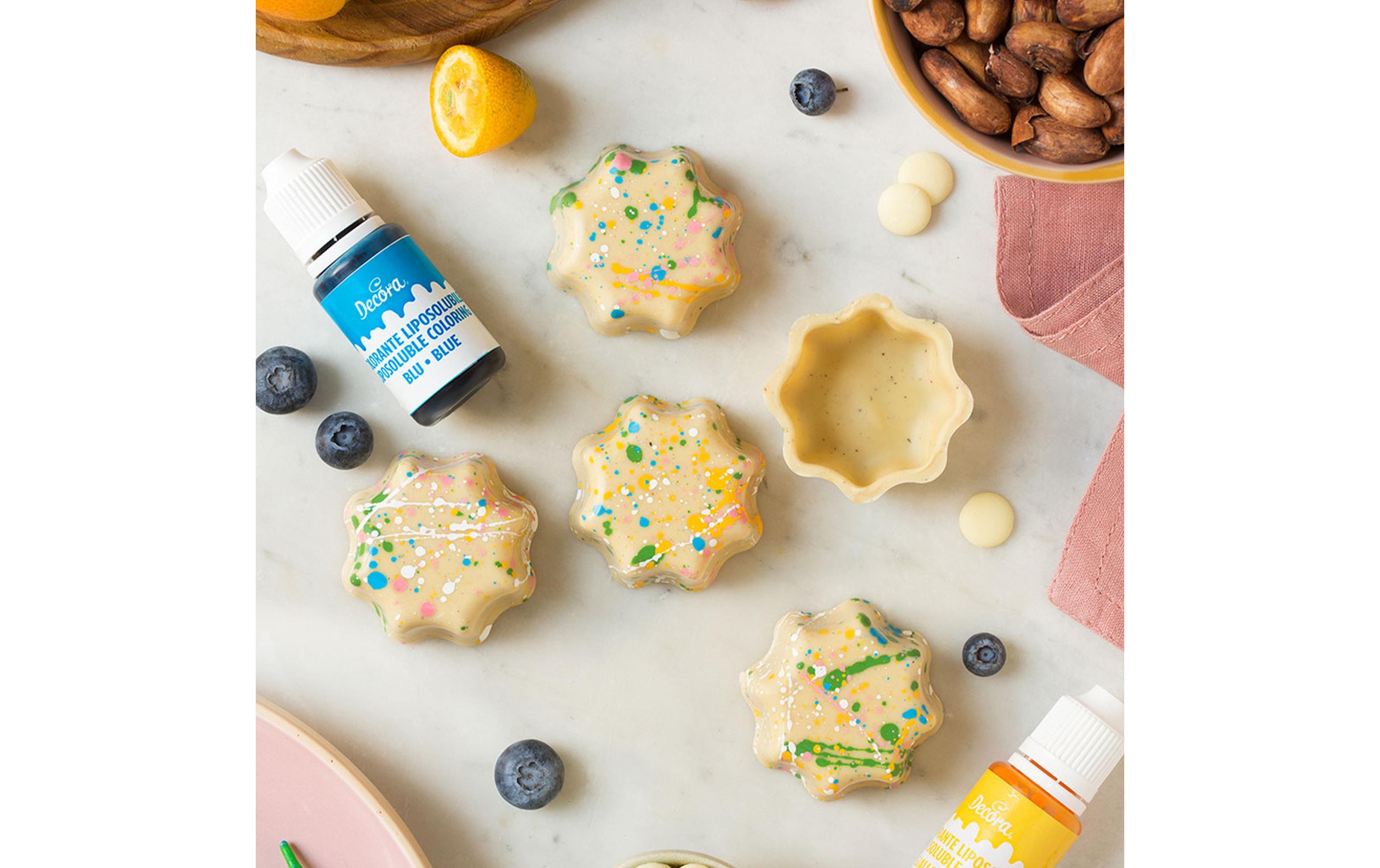 Pralinenform kleine BlumePralinenform