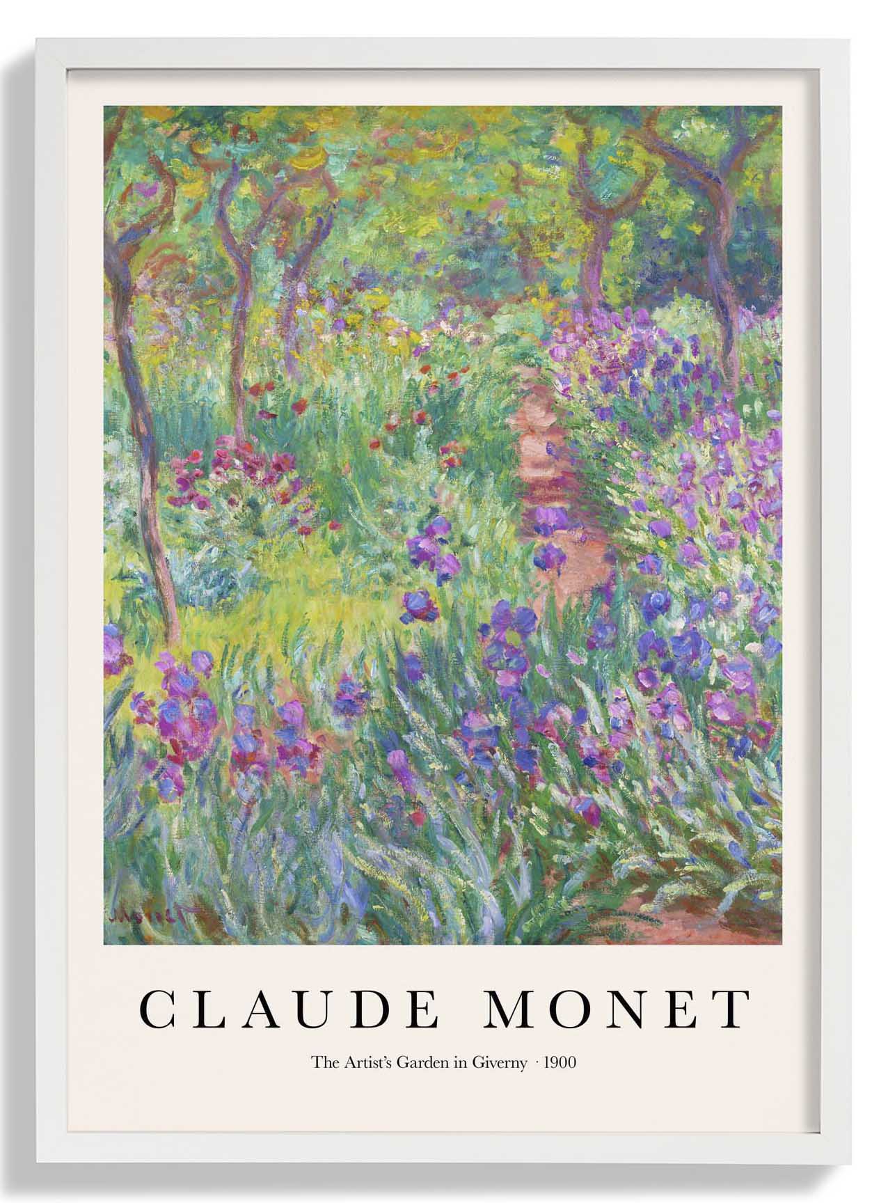 Der Garten des Künstlers in Giverny von Claude Monet