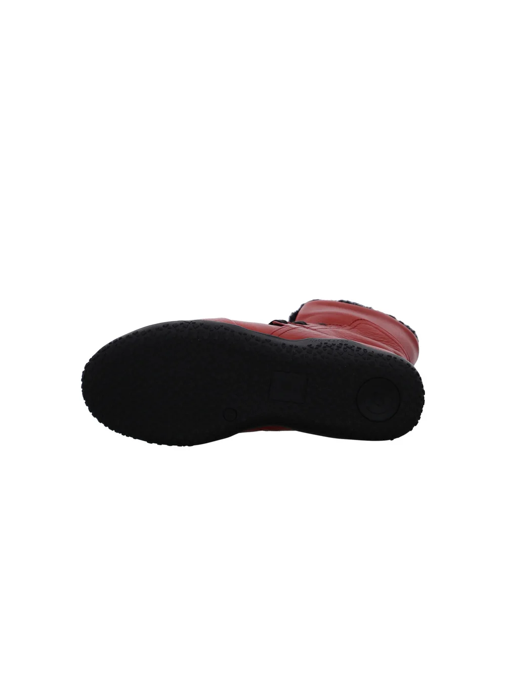 Stiefelette Nature rot