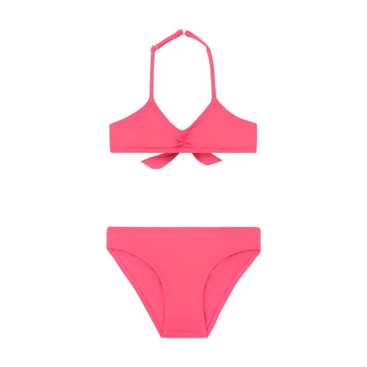 SMALLABLE BASICS Maillot De Bain 2 Pièces Triangle | Rose fuschia