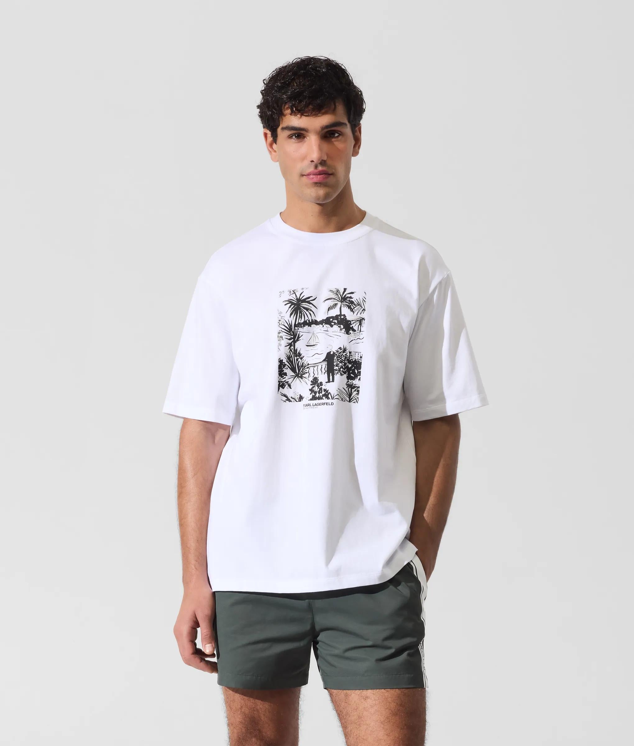 Villa de Vigie strand t-shirt