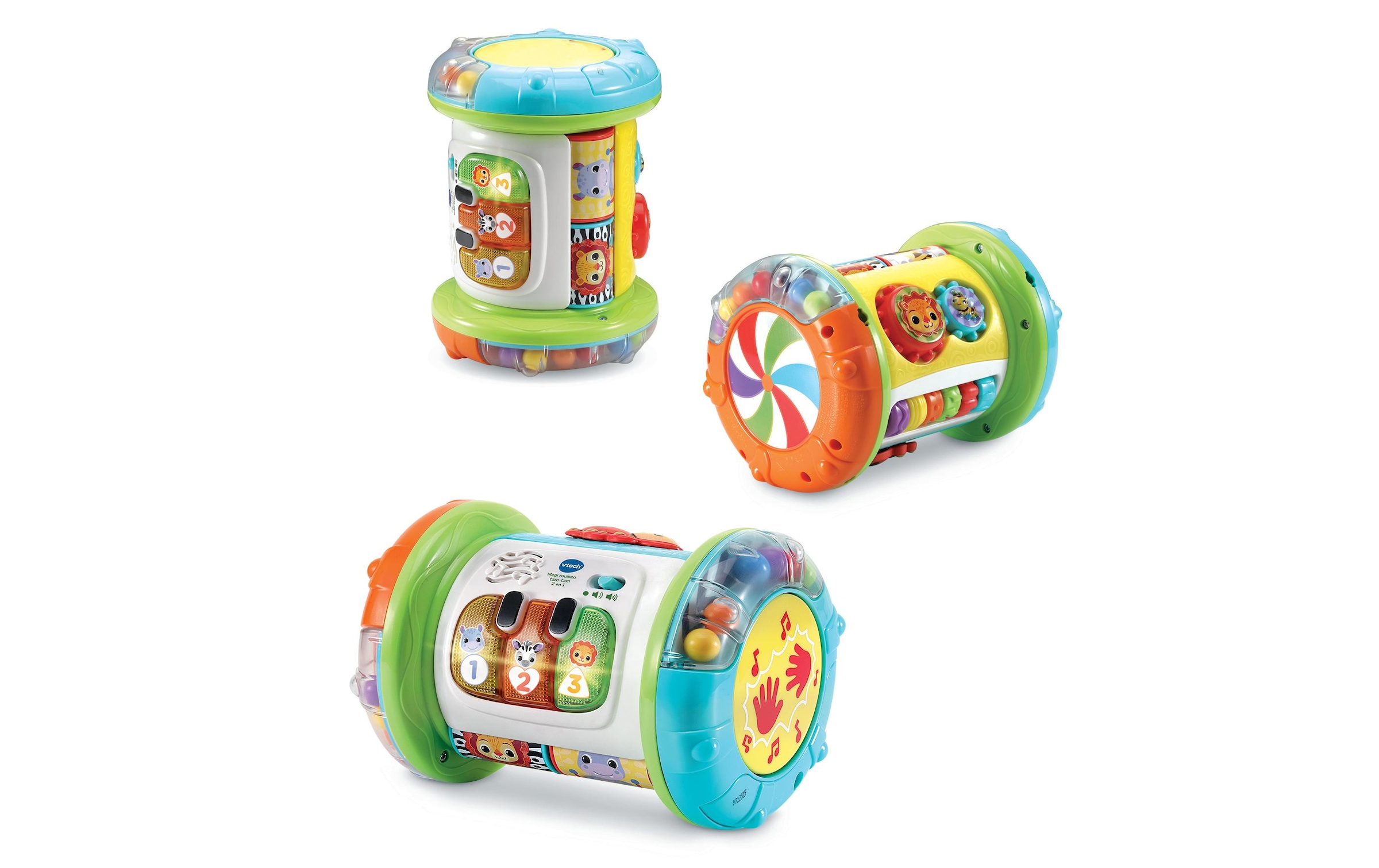 Vtech® Lernspielzeug »rouleau tam-tam 3 en 1 -FR-«