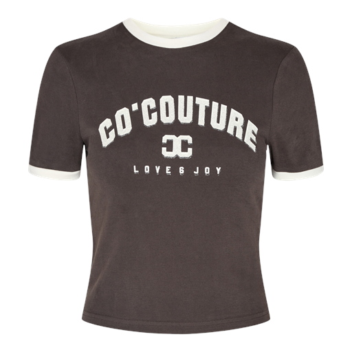 Co'Couture Edge T-shirt, Antracit, L