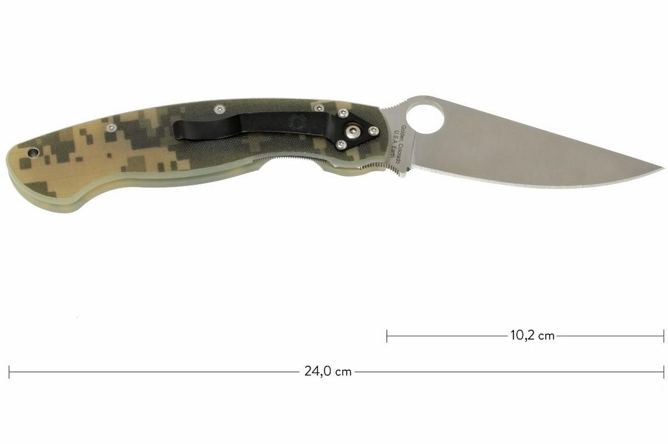 Spyderco Military Camo C36GPCMO zakmes
