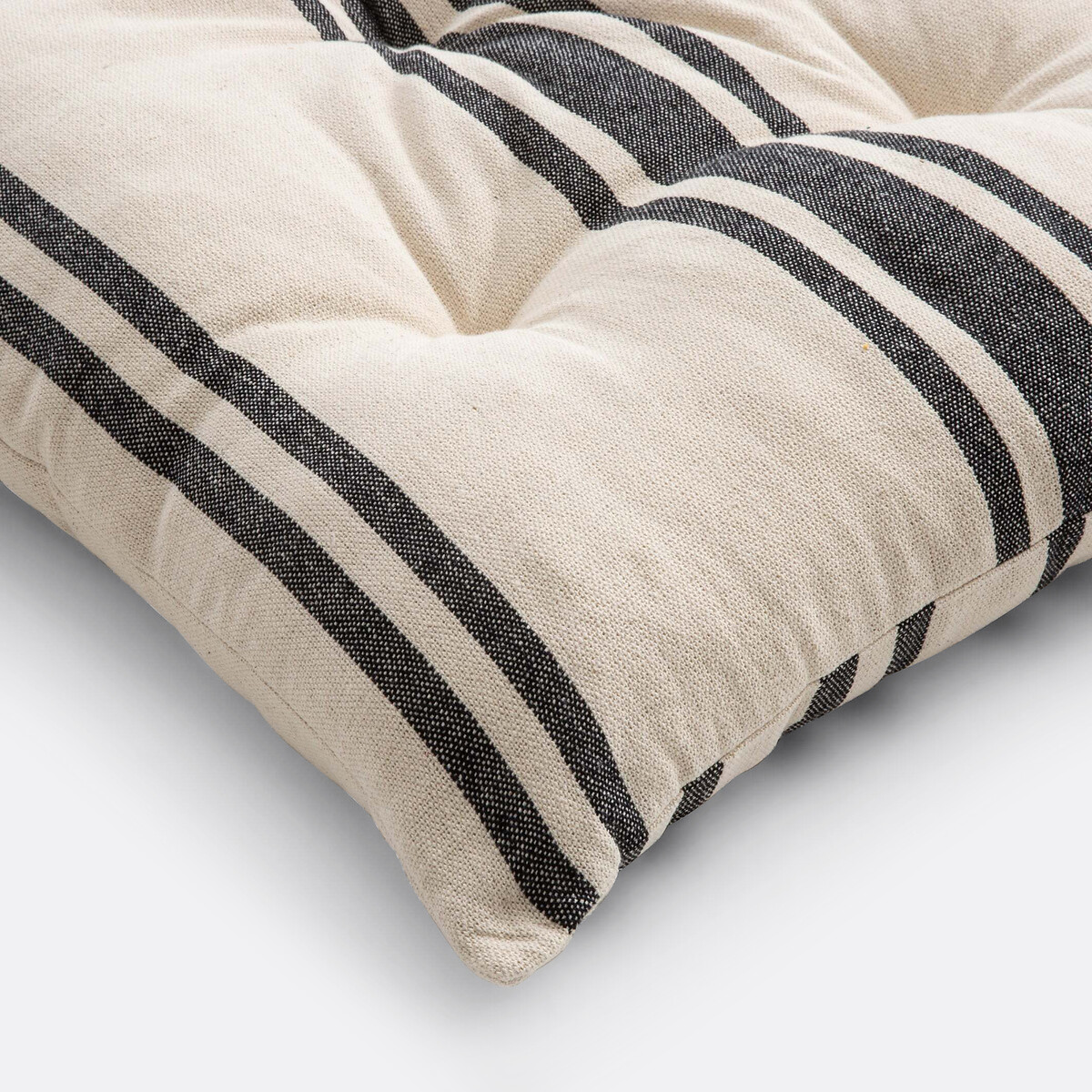 LA REDOUTE INTERIORS<br>Colchão listrado para chão, 120 cm, Minille