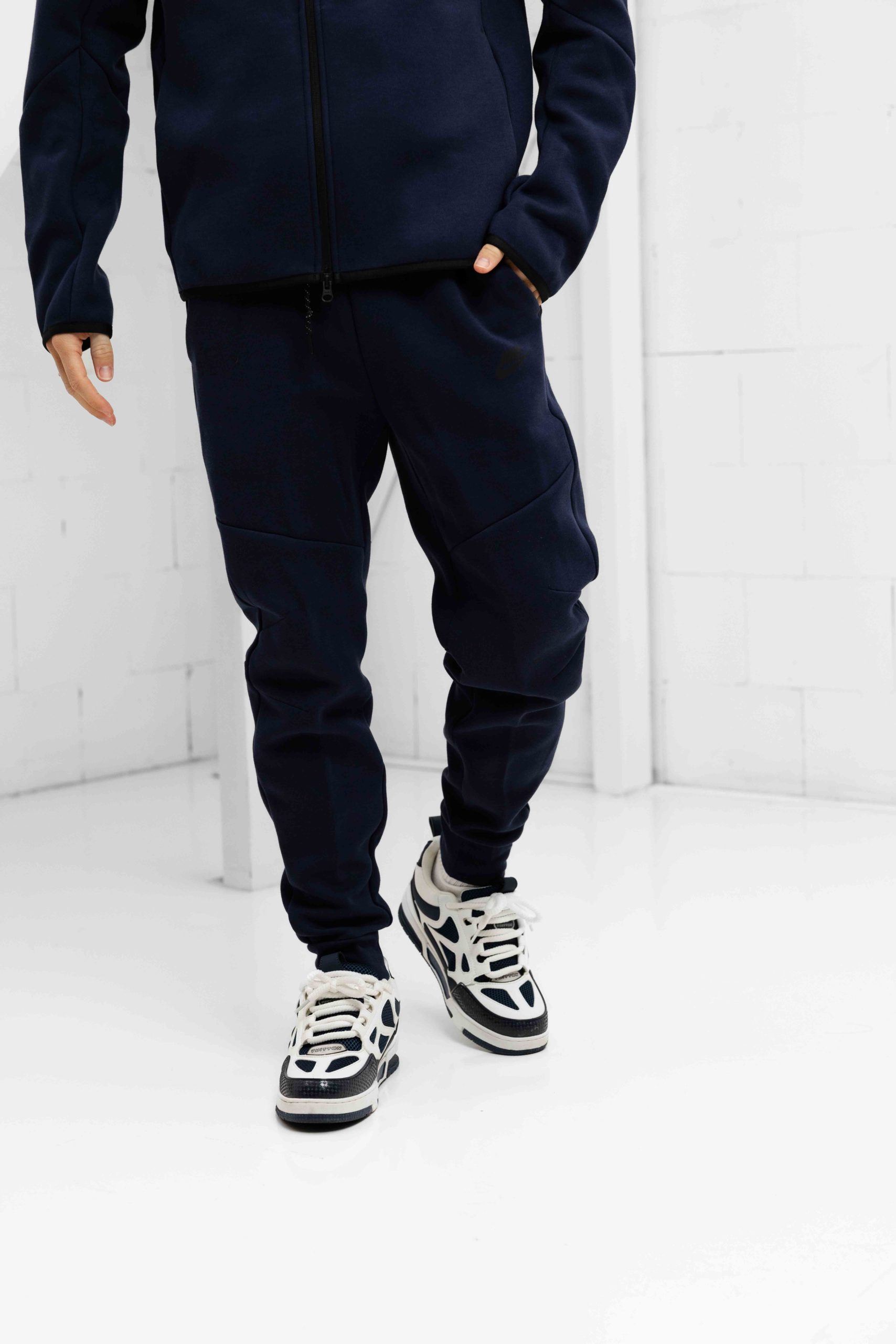 Nike Tech Fleece Trainingsbroek Heren Donkerblauw