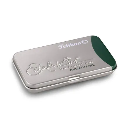Pelikan Tintenpatronen Aventurine, 6 Stück im Metalletui
