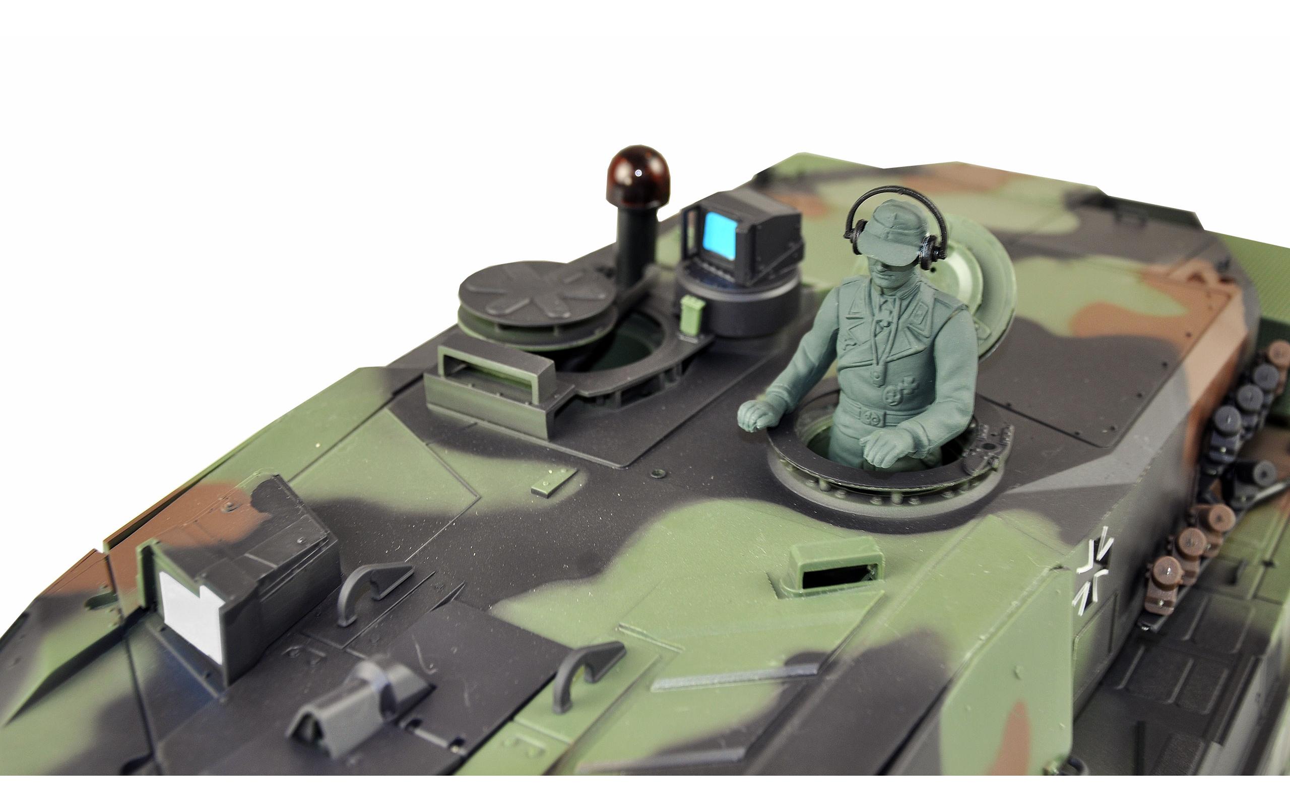 Panzer Leopard 2A6 Advanced Line 7.0, 1:16, RTR<br>Ferngesteuerter Leopard Panzer mit Schussfunktion