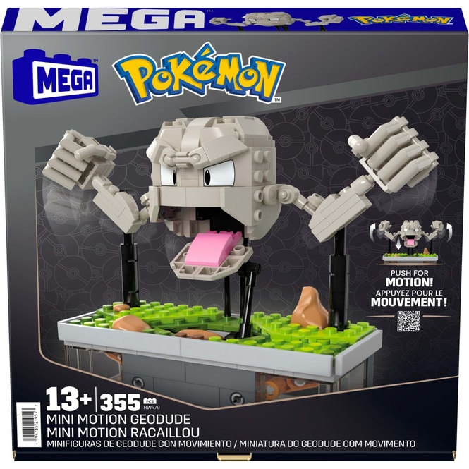 MEGA - Pokémon - Bauset - Mini Motion Geodude