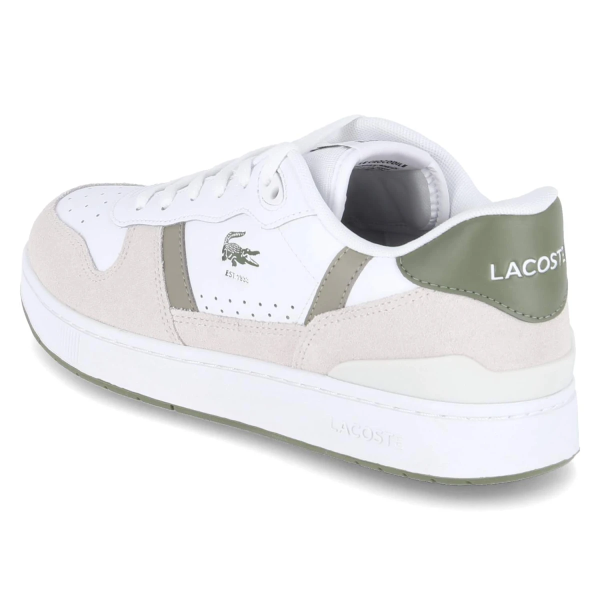 LacosteLow Sneaker T-CLIP SET - wht/khk