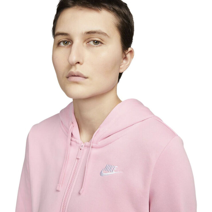 Nike Sportswear Club Fleece Full Zip Haettetroje Pink