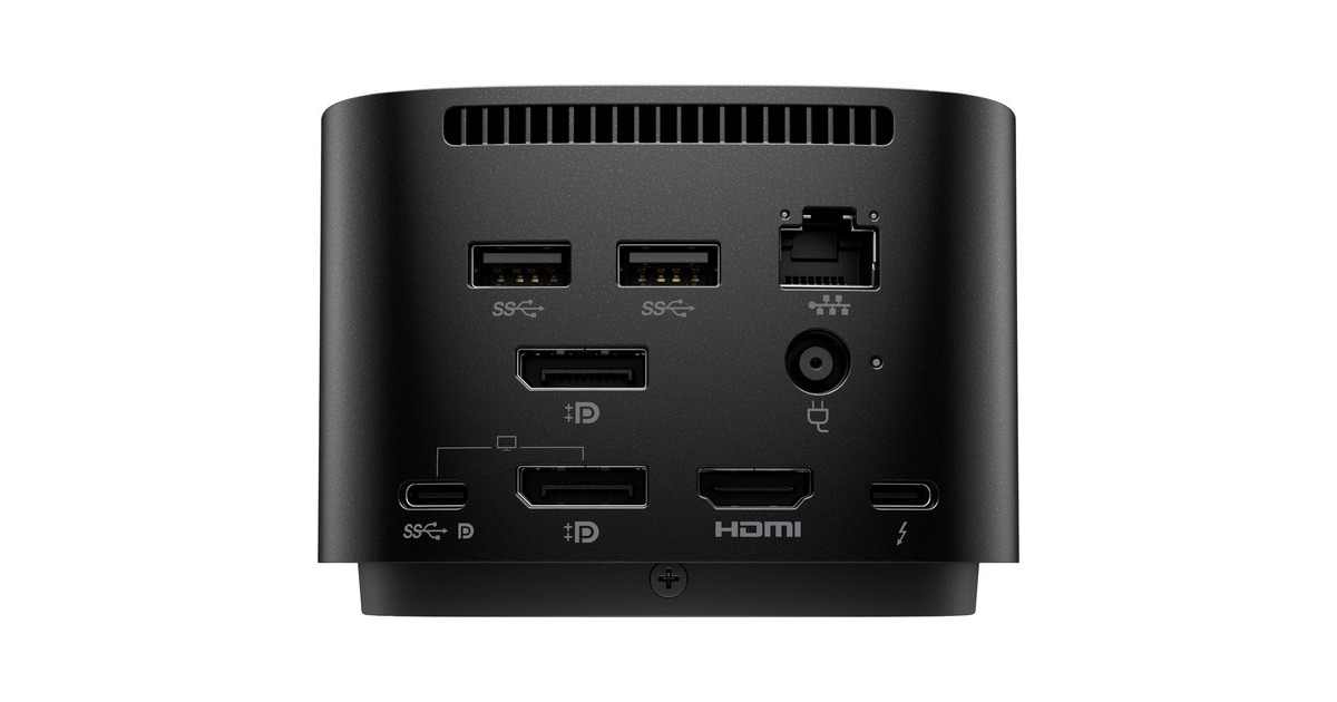 HPThunderbolt Dock 120 watt G4 dockingstation  (Zwart, Tweedekans)