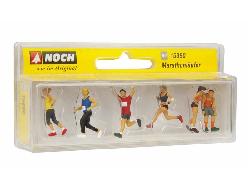 NOCH Figuren Marathonläufer H0 Figuren im Massstab 1:87